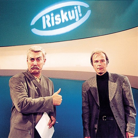 Rosk moderoval Riskuj! od roku 1999 a prv jeho si se soutnm poadem...