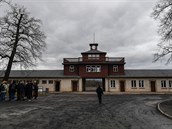 Vstupní brána koncentraního tábora Buchenwald