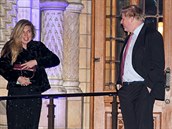 Boris Johnson se svou souasnou partnerkou Carrie Symondsovou