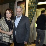Petr Štěpánek s manželkou Zlatou Adamovskou.