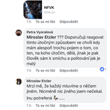 Miroslav Etzler se pustil do Veroniky Kakov.