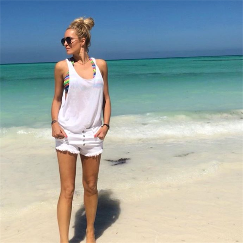 Simona Krainov na Zanzibaru