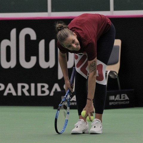Karol�na Pl�kov� musela dlouho p�em��let, jestli m� rad�i pen�ze, nebo trofeje.