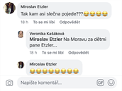 Miroslav Etzler se pustil do Veroniky Kaákové.