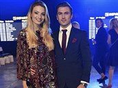 Tereza Kivánková s partnerem Tomáem zstali obleeni.