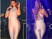 Tereza Kerndlová a její kamínky posetá variace na kostým Beyoncé nebo Jennifer...