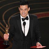 Rami Malek s Ocarem za nejlep musk hereck vkon.