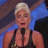 Lady Gaga mla hysterick projev, pime cenu nejvc ekala.