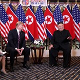 Prezident Spojených států a vůdce Severní Koreje si notovali jako posledně.