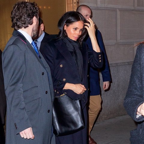 Meghan Markle zapaila v new Yorku.