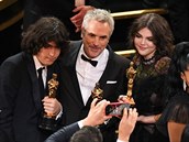 Alfonso Cuarón boodval s filmem Roma.