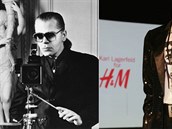 Karl Lagerfeld byl první, kdo se jako uznávaný návrhá podílel na kolekci pro...