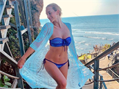 Nedávno si Barbora Mottlová uívala na Bali, te je  v Panam.