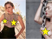 Miley Cyrus ukázala bradavky a instagramoví úchylové mají n.