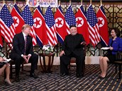 Prezident Spojených stát a vdce Severní Koreje si notovali jako posledn.
