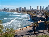 Tel Avivu se pezdívá Barcelona východu. Srovnání díky pobení promenád a...