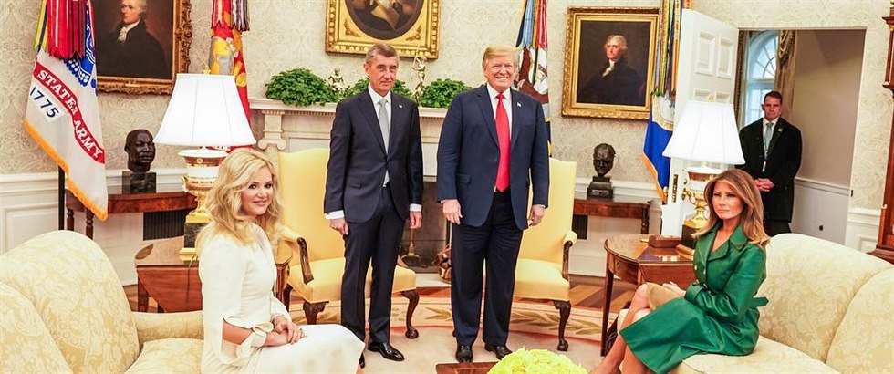 Monika Babiová si s Melanií Trumpovou zjevn náramn rozumla. Na Instagramu se pochlubila, jak ji Trumpova manelka provedla po Bílém dom.