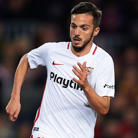 Pablo Sarabia je nejv�ce cen�n� hr�� �pan�lsk� Sevilly.