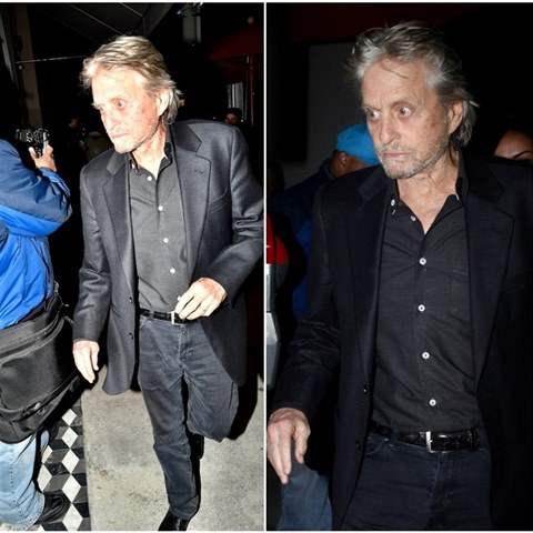Michael Douglas pro�el d�sivou prom�nou - je pohubl� a bled�!