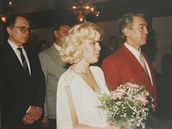 Jií a Hanka Krampolovi se vzali v únoru roku 1993.
