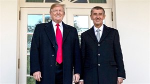 Donald Trump a Andrej Babi�