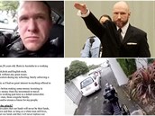 Tarrant se netajil sympatiím k Breivikovi, na Facebooku sdílel svj manifest.