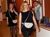 Krásná Ivana Jireová pedstavila novou kolekci kabelek.