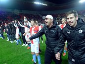 Slavia dokázala vyadit panlského favorita a zahraje si tvrtfinále Evropské...