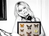 Claudia Schiffer je fascinována hmyzem. Spí ne motýli ji ale pitahují...