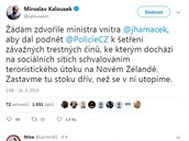 Miroslav Kalousek je zhnusen z toho, e nkteí nainci schvalují teror na...