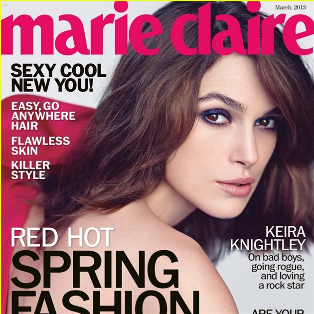 Keira Knightley na obálce Marie Claire