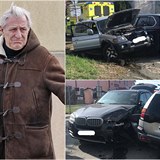 Karel Hemnek ml autonehodu.