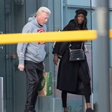 Boris Becker po boku svoj modelky Layli.