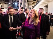 Zuzana aputová je novou slovenskou prezidentkou.