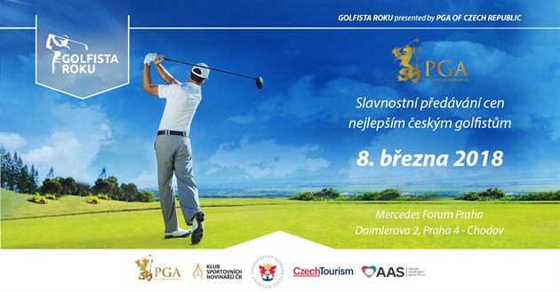 Partnerem prestiní ankety Golfista roku je PGA of Czech Republic