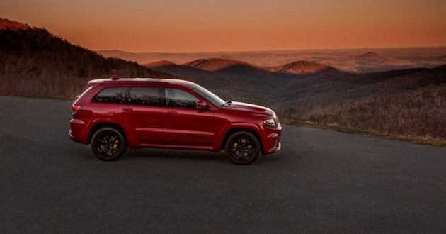 Jeep Grand Cherokee Trackhawk: Nejrychlejí SUV svta