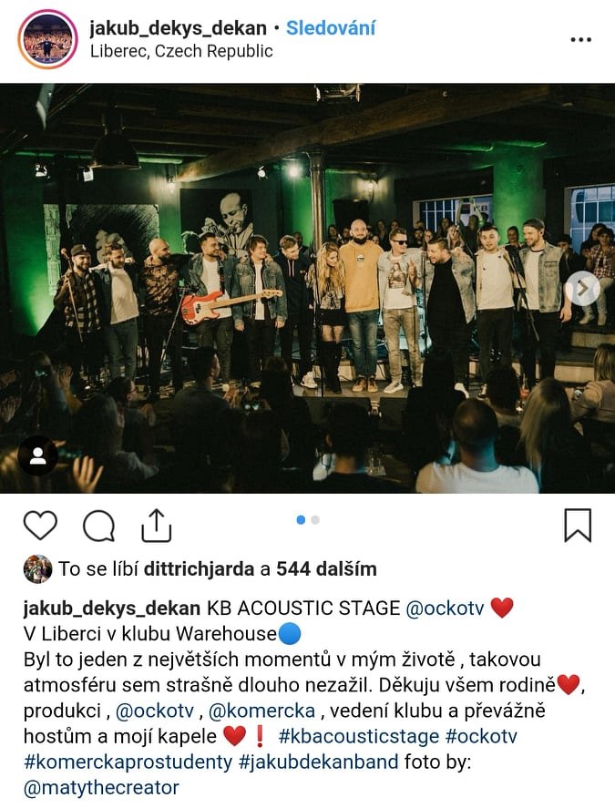 Jakub Dkan dkuje fanoukm