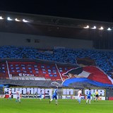 Tribuna Sever pedvedla v zpase s Genkem pardn choreo, ale tak z n ltaly...