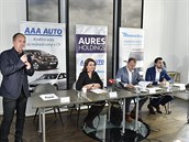 Tisková konference AAA Auto.