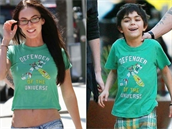 Objev dne: Megan Fox nosí trika po nevlastním synovi