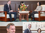Praský primátor Hib jedná s prezidentkou Tchaj-wanu.