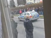 Policisté mli situaci pod kontrolou.