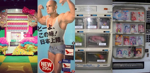 20 úžasných automatů, co najdete v Japonsku - JenProMuze