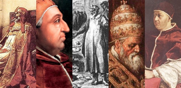 8 naprosto nejílenjích pape historie