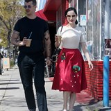 Dita von Teese na prochzce