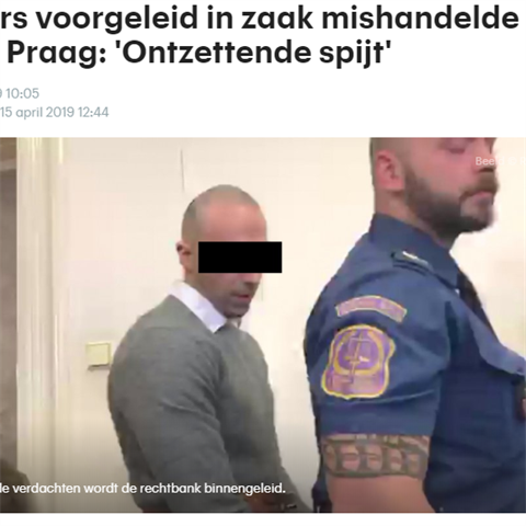 O soudnm procesu s nizozemskmi bijci v Praze informuj mdia po celm...