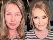 holky promenene makeupem 10