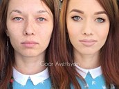 holky promenene makeupem 13
