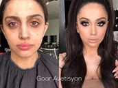 holky promenene makeupem 15