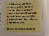 Obrázek dne: Praha 8 pole vae dti do koncentráku